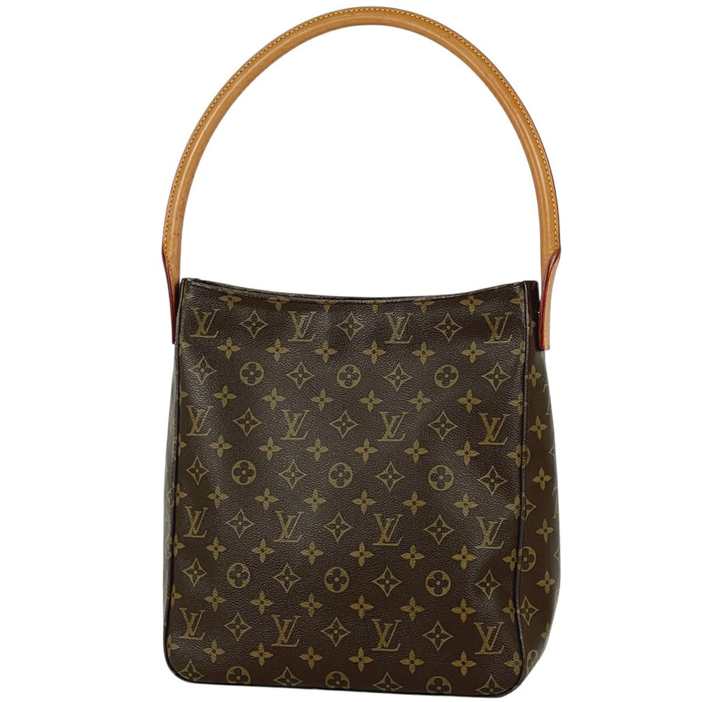 Louis Vuitton Looping Shoulder Bag Monogram Brown